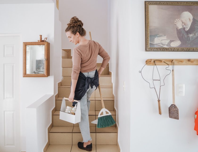 Stairs cleaning